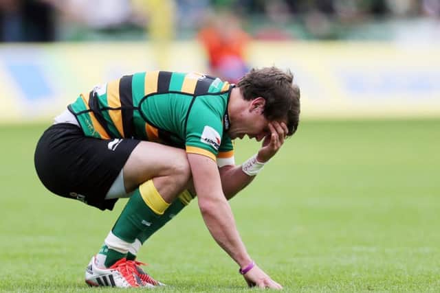 Lee Dickson shows his disappointment (pictures: Kirsty Edmonds)