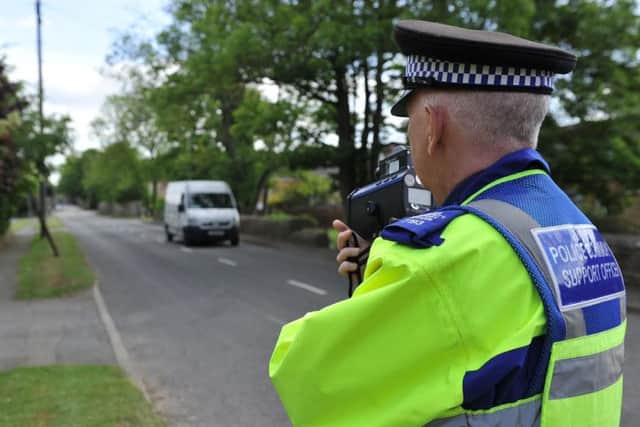A police operation in Overstone to tackle speeding and lorries flouting the weight limit