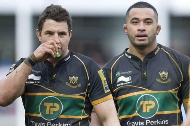 THEY'RE OFF - Phil Dowson and Samu Manoa are two of the 10 players leaving Saints this summer