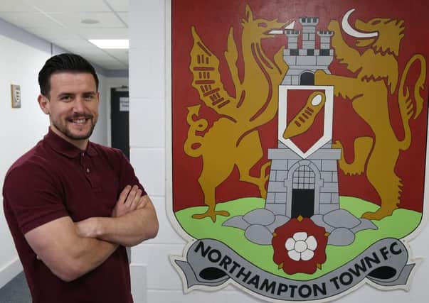 WELCOME TO SIXFIELDS - David Buchanan has signed for the Cobblers (Picture: Pete Norton)