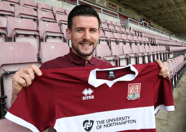 NEW SIGNING - David Buchanan has signed for the Cobblers (Picture: Pete Norton)