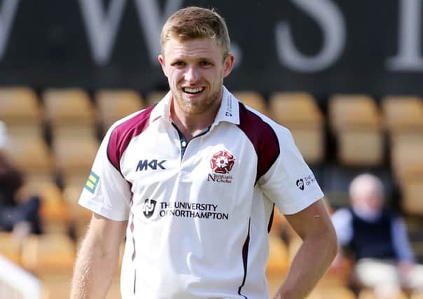 HOMEGROWN - David Willey has come through the ranks at Northants NNL-150415-220312009