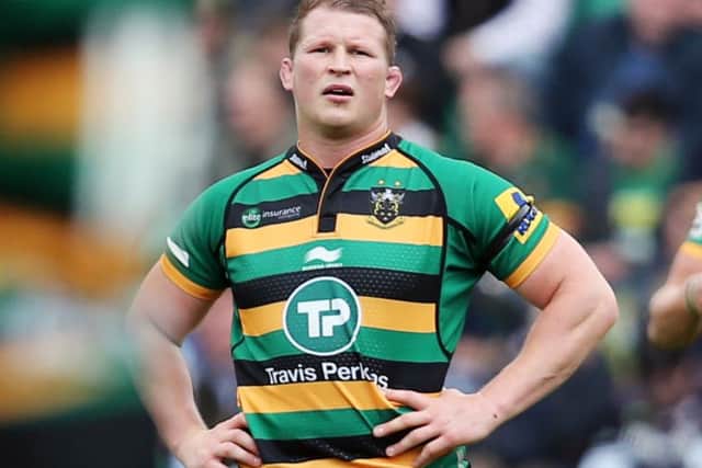 GOING NOWHERE - Saints skipper Dylan Hartley
