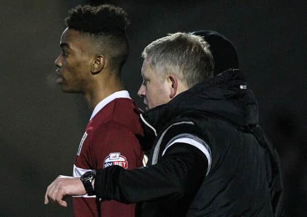BIG TALENT - Chris Wilder says teenager Ivan Toney is the best young striker in the lower divisions