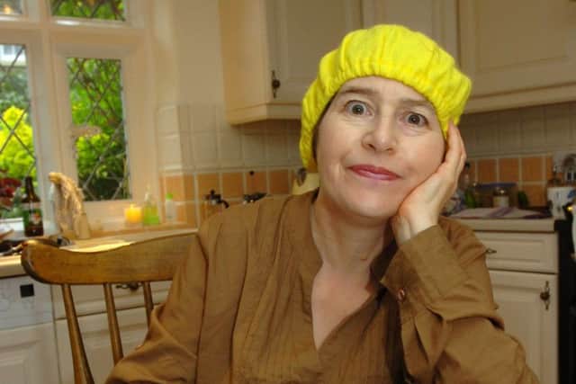 Mo Shapiro, who is doing a one woman show, based on sketches of Victoria Wood.
