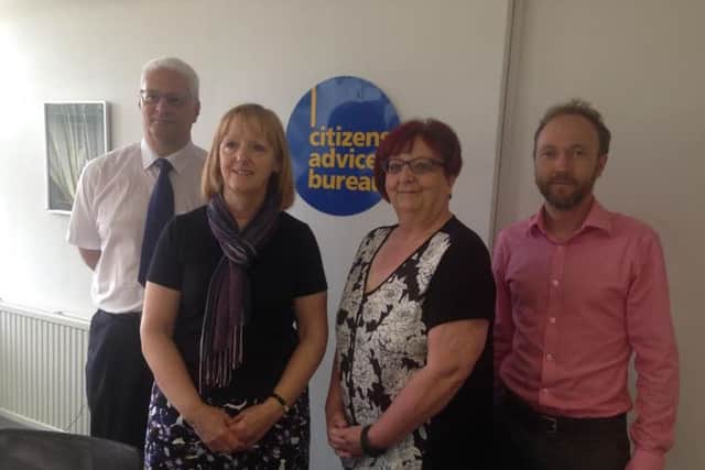 David Massarella (Pension Specialist), Jane Smeathers (Administrator), Barbara Boulter (Pension Specialist), John Stimpson (Pension Specialist)