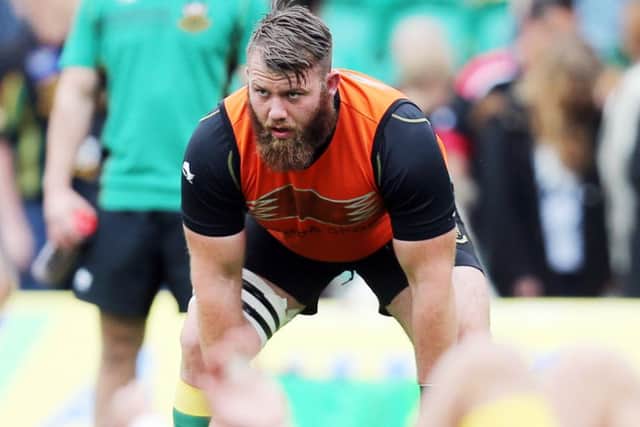 Saints prop Gareth Denman