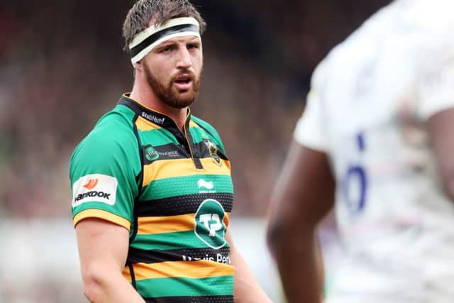 Northampton Saints v Saracens in the Aviva Premiership semi-final at Franklin's Gardens, Northampton.Tom Wood