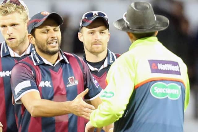 SO LONG - Shahid Afridi signed off for the Steelbacks with a match-winning performance at Yorkshire Vikings