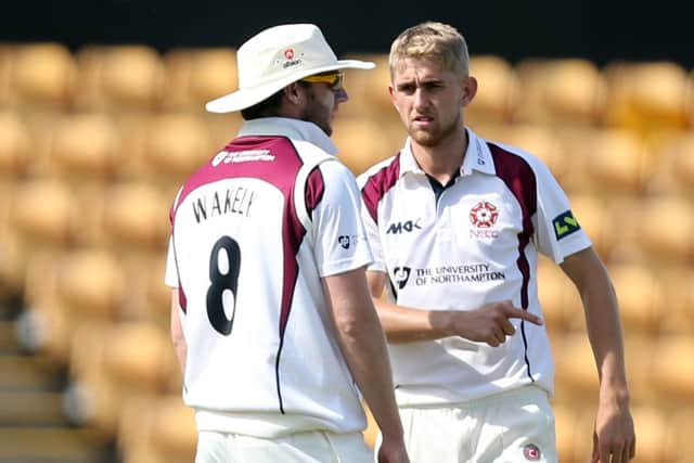 Olly Stone claimed career-best figures against Kent