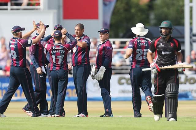 Northants Steelbacks saw off Leicestershire Foxes on Sunday (pictures: Kirsty Edmonds)