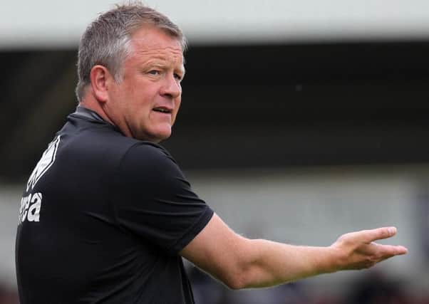 Chris Wilder (picture: Sharon Lucey)