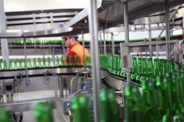 The Carlsberg factory in Northampton