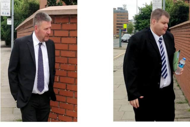 PC David Littlemore (left) and PC John Richardson (right)