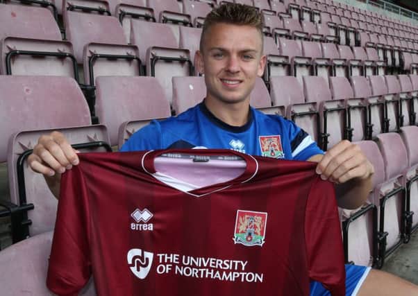 NEW SIGNING - Sam Hoskins is now a Cobblers player
