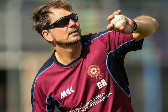 NOT HAPPY - Northants head coach David Ripley