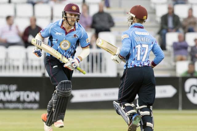 David Willey and Ben Duckett were key to the Steelbacks success (pictures: Kirsty Edmonds)