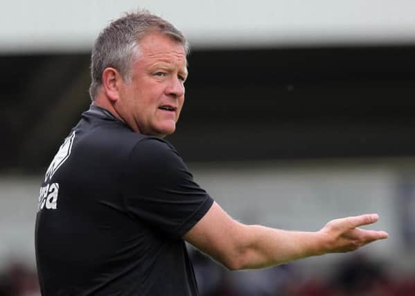Chris Wilder is set to dip into the loan market (picture: Sharon Lucey)