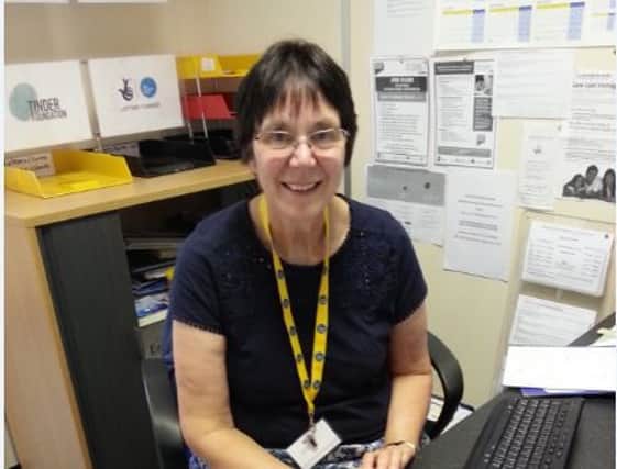 Gillian Horrell  said volunteering for the CAB  helped gained her new skills and  friends. She has gained satisfaction from helping people deal with life's problems.