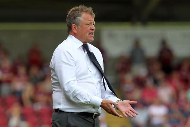 Chris Wilder cut a frustrated figure on the touchline while watching his side's defeat to Plymouth. Picture by Sharon Lucey