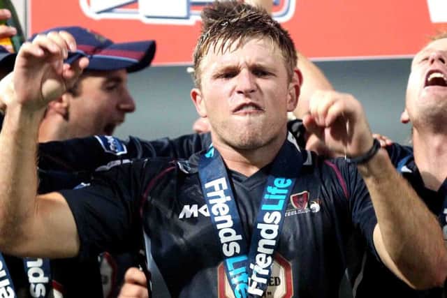 David Willey savours the 2013 Twenty20 final victory