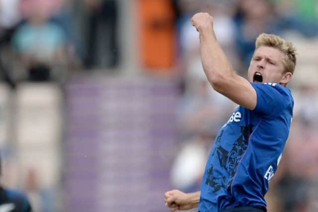 David Willey was in fine form for England