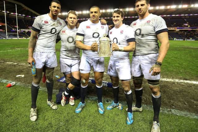Courtney Lawes (left) and Tom Wood (right) are already playing their part for England, but the likes of Dylan Hartley, Luther Burrell and Lee Dickson are ready and waiting