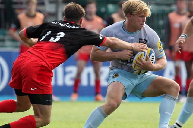 Tom Stephenson impressed for Saints at Saracens (picture: Sharon Lucey)