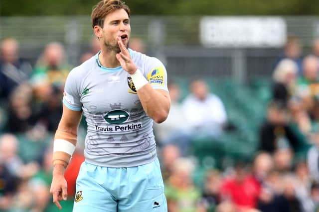 Jon Fisher is eager to be Saints' first-choice No.8 this season (picture: Sharon Lucey)