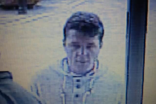 Police have released images of two men they wish to speak with in connection with an incident at a cash machine outside the Co-op store, Stocks Hill, Moulton.