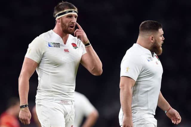 Tom Wood fronted up after England's defeat to Australia