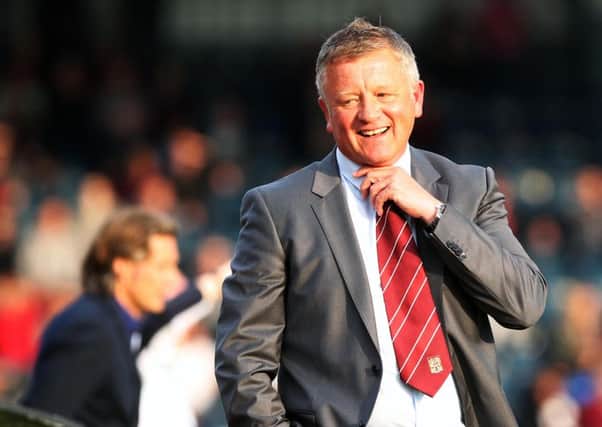 Chris Wilder is in confident mood (picture: Sharon Lucey)