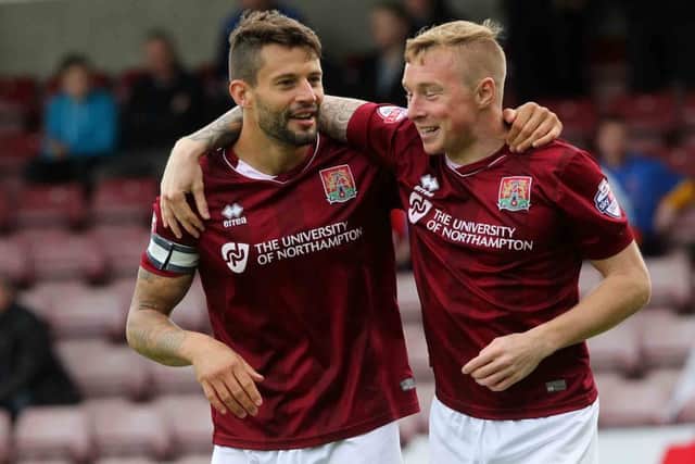 Nicky Adams was central to this win over Hartlepool as he took his assists tally to eight for the season, including one to set up Marc Richards. Pictures by Sharon Lucey