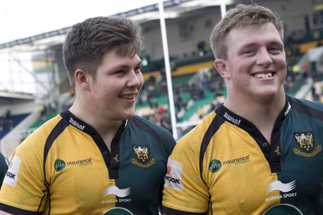 Ethan Waller wants to move above brother Alex in the Saints pecking order (picture: Linda Dawson)