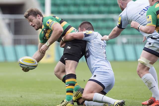 Pat Howard scored for Saints against Worcester last Friday (picture: Kirsty Edmonds)