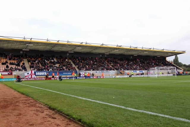 Northampton's excellent travelling fans NNL-151017-161552009
