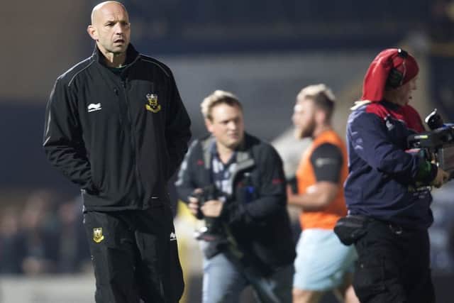 Jim Mallinder expects Saints to respond against Newcastle (picture: Kirsty Edmonds)