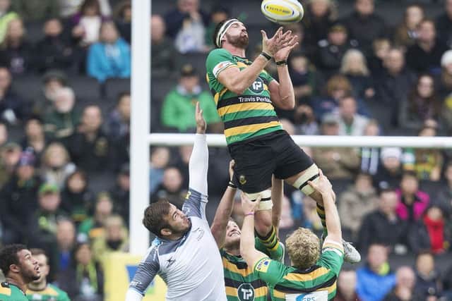 Tom Wood impressed for Saints against Newcastle (picture: Kirsty Edmonds)