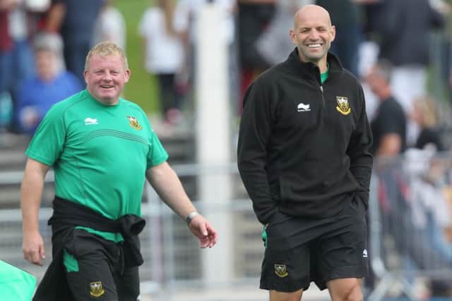 Dorian West and Jim Mallinder have recruited some stellar names since arriving at Saints in 2007 (picture: Sharon Lucey)
