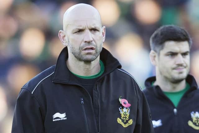 MORE DISAPPOINTMENT - Jim Mallinder saw his Saints side lost to Saracens (Picture: Kirsty Edmonds)