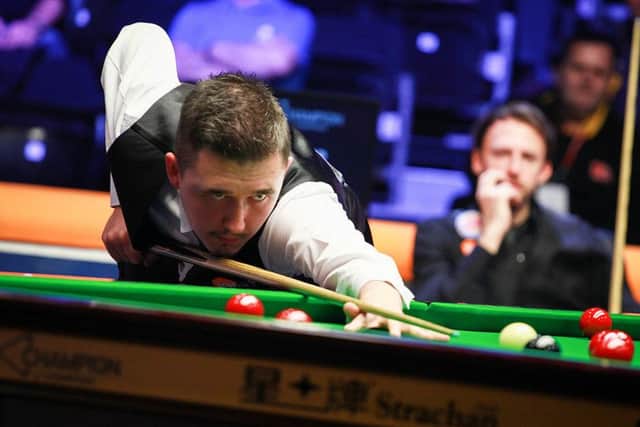 Kettering snooker star Kyren Wilson was named Northamptonshire sportsman of the year at the countys annual sports awards. Picture from World Snooker