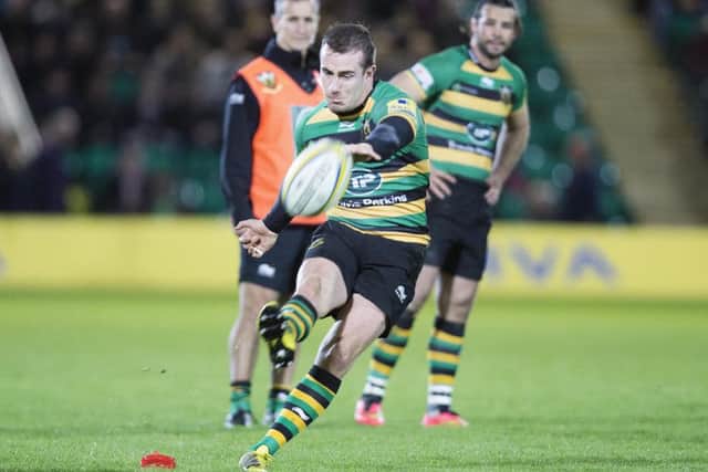 FIRST START - JJ Hanrahan replaces Stephen Myler at fly-half for the Champions Cup clash with Scarlets on Saturday