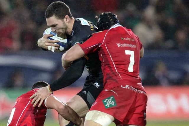 George North faced his former club on Saturday night (picture: Sharon Lucey)