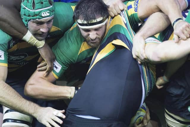 Tom Wood helped Saints scrap to a superb win at Scotstoun Stadium (picture: Kirsty Edmonds)