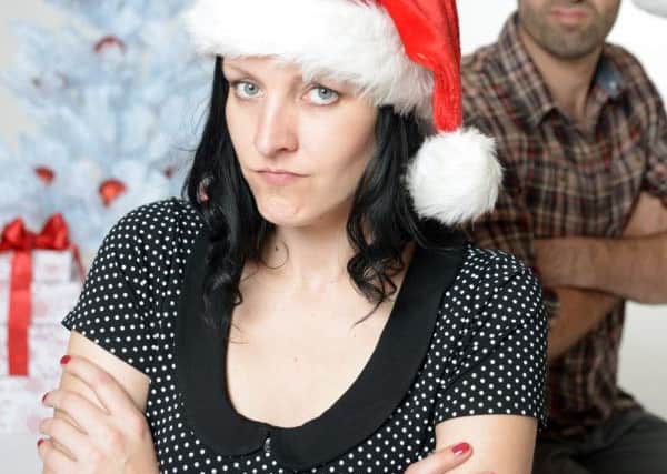 Christmas is a time for giving, but many families find it difficult getting through the festive period without an argument Image - Shutterstock