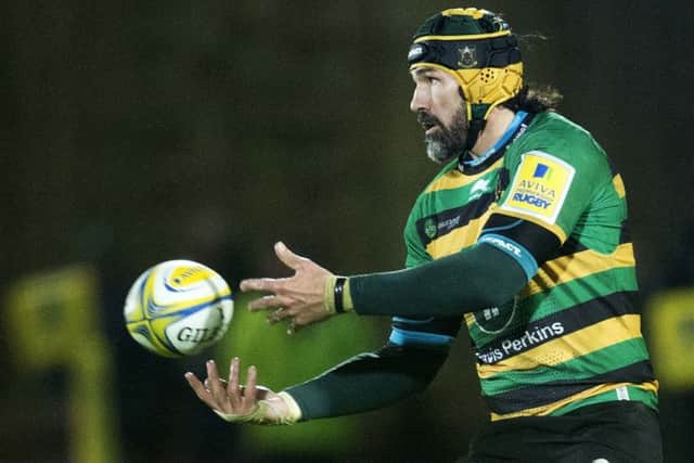 Victor Matfield made his first Saints appearance on Friday night (picture: Kirsty Edmonds)