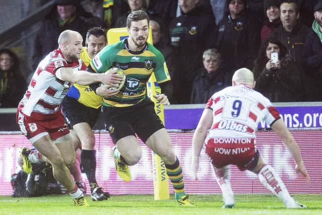 George North has signed a new deal at Saints (picture: Kirsty Edmonds)
