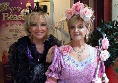 Kim Taylforth and Angela Webb