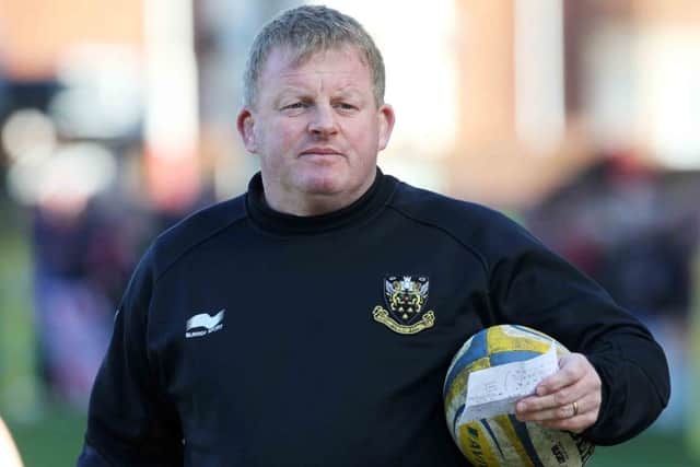 Saints forwards coach Dorian West is steeling his pack for the clash with Exeter (picture: Sharon Lucey)