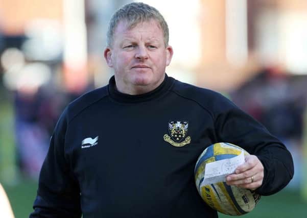 Saints forwards coach Dorian West is steeling his pack for the clash with Exeter (picture: Sharon Lucey)